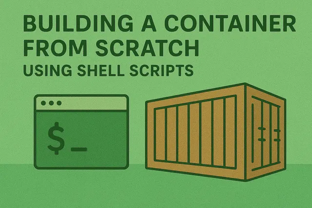 Learn how to build a container from scratch, understanding the core concepts and components involved in containerization.